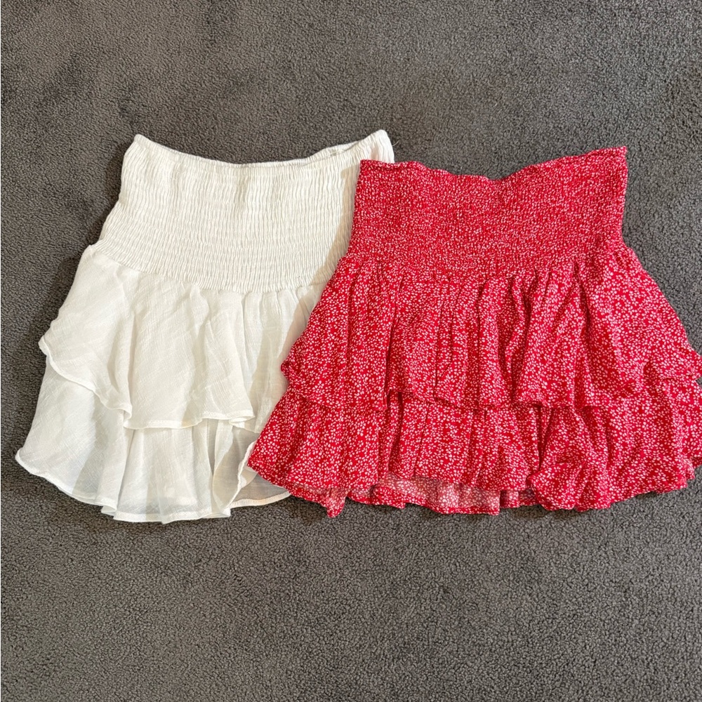 Adika Lot of 2 Mini Skirts